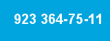 923 364-75-11